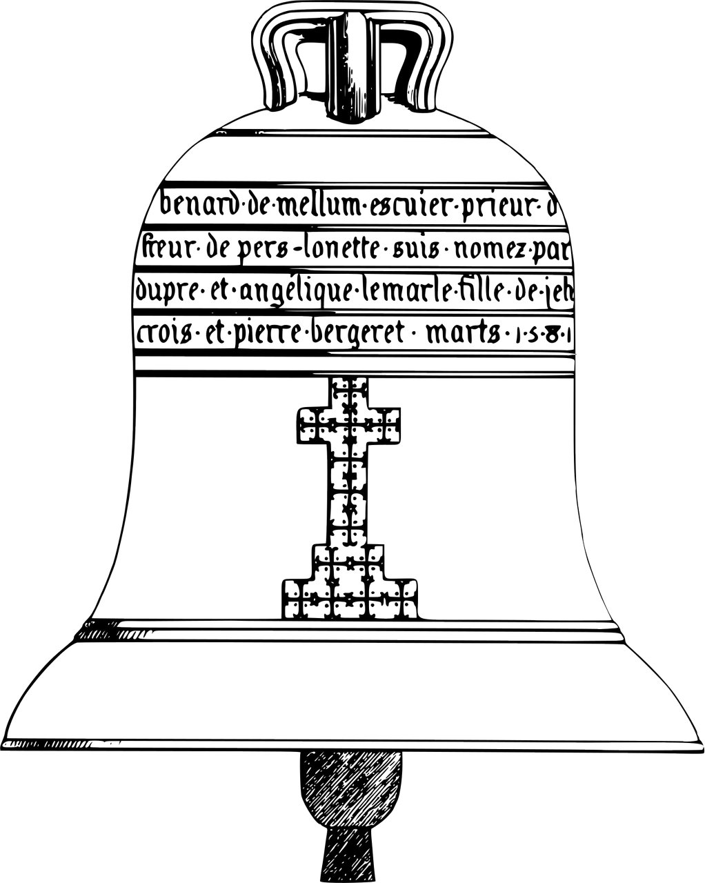 Omalovnka zvon k vytisknut na A4