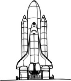 Obrázek raketoplánu