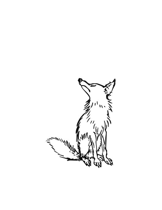 Omalovánka, obrázek Vlk - Zvířata - k vytisknutí, pro děti k vybarvení zdarma, online ke stažení a vytištění